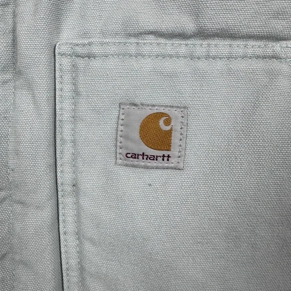 Carhartt Mock Neck Vest Sherpa Lined WV001 Full Zip Gray Womens XL 16/18 - Picture 5 of 11